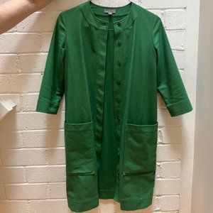 COS Statement Green Jacket Dress with Pockets
